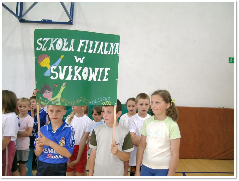 Rok 2006 - Olimpiada Najmodszych Oleszno 2006