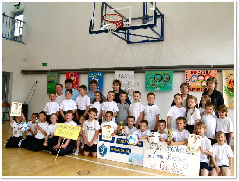 Rok 2006 - Olimpiada Najmodszych Oleszno 2006