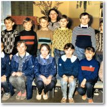 (4/15): Rok 1991 - klasa Vb z panią Mieczysławą Janiszewską