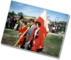 (9/11): Rok 1993 - uroczystość nadania szkole sztandaru