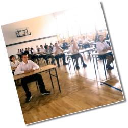 (11/14): Rok 2002 - Pierwszy w historii szkoły egzamin gimnazjalny