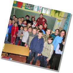 (122/145): Rok 2004 - Mikołaj w szkole