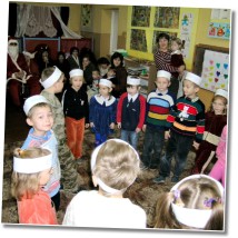 (124/145): Rok 2004 - Mikołaj w szkole