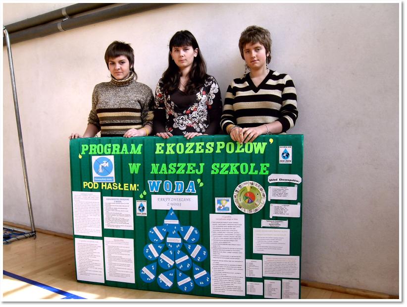 Rok 2007 - Woda - program ekozespow