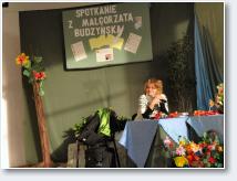 (326/328): Rok 2008 -Spotkanie czytelnikw z pani M. Budzysk