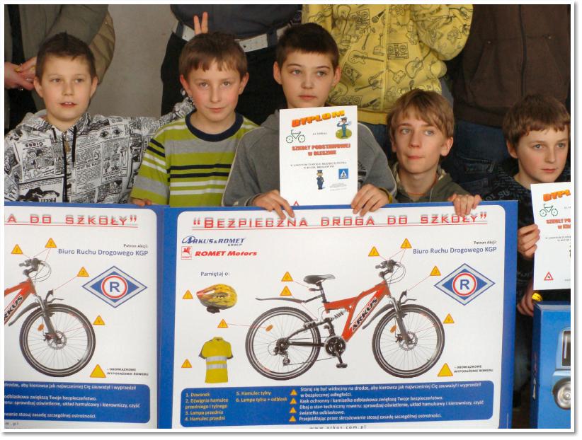 Rok 2009 - Konkurs ruchu drogowego